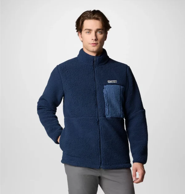 Columbia Mountainside Heavyweight Fleece - Navy