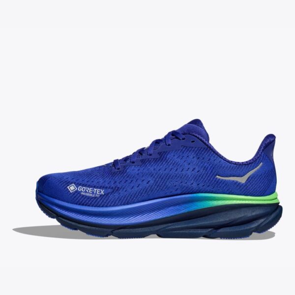 Hoka Clifton 9 GTX - dazzling blue / evening sky - Image 2