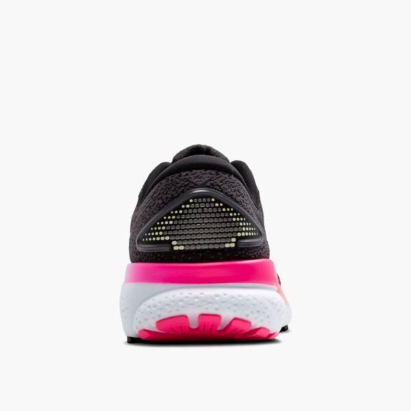 Brooks Ghost 16 - Black/Pink/Yellow - Image 5