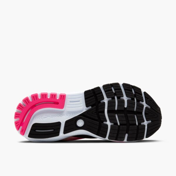 Brooks Ghost 16 - Black/Pink/Yellow - Image 6