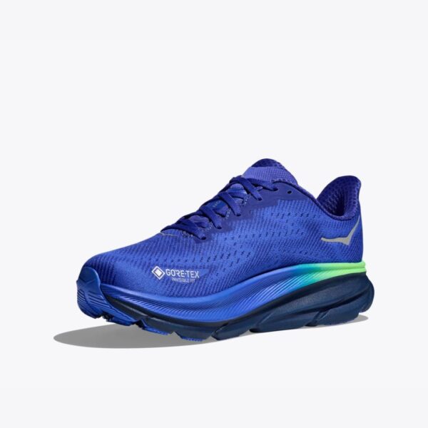 Hoka Clifton 9 GTX - dazzling blue / evening sky - Image 4