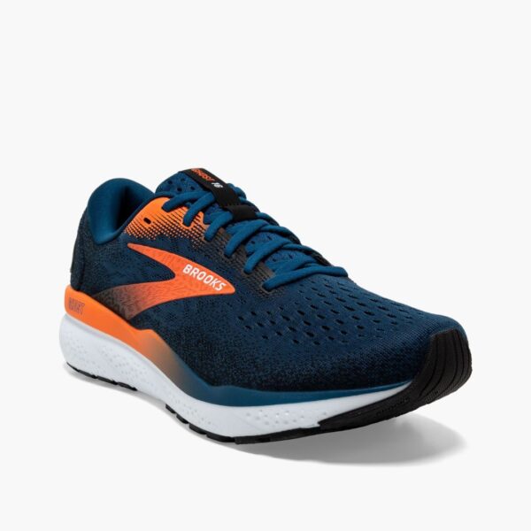 Brooks Ghost 16 -  Blue Opal/Black/Nasturtium - Image 3