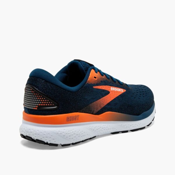 Brooks Ghost 16 -  Blue Opal/Black/Nasturtium - Image 4