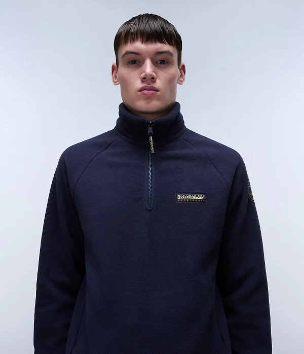 Napapijri Dolent Fleece - Navy - Image 2