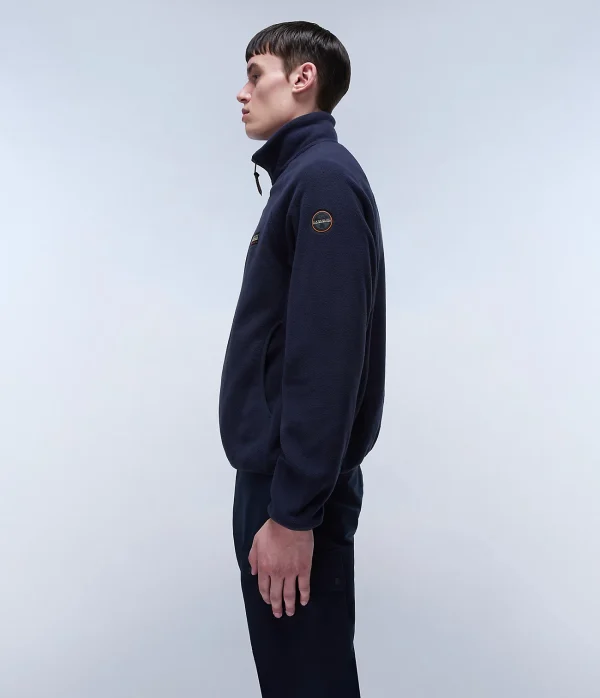 Napapijri Dolent Fleece - Navy - Image 3
