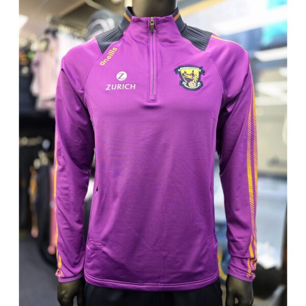 O’Neills Wexford GAA Dynamo Half Zip – Purple / Marine / Amber