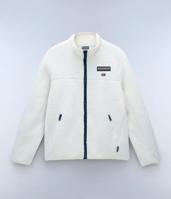 Napapijri Tynik Full-Zip Fleece - Beige