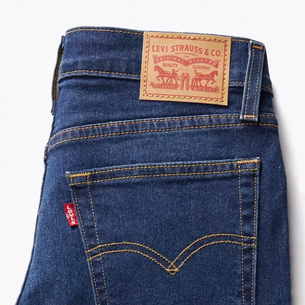 Levi’s 724 High Rise Straight Jeans - Chelsea Carbon - Image 5