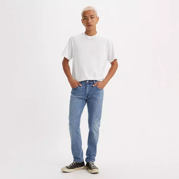 Levi's 512 Slim Taper Jeans - Hold On Me Blue - Image 3