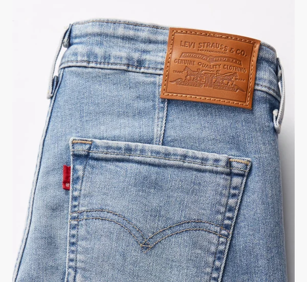 Levi's 712 Slim Welt Pocket Jeans - Blue Wave Light - Image 6