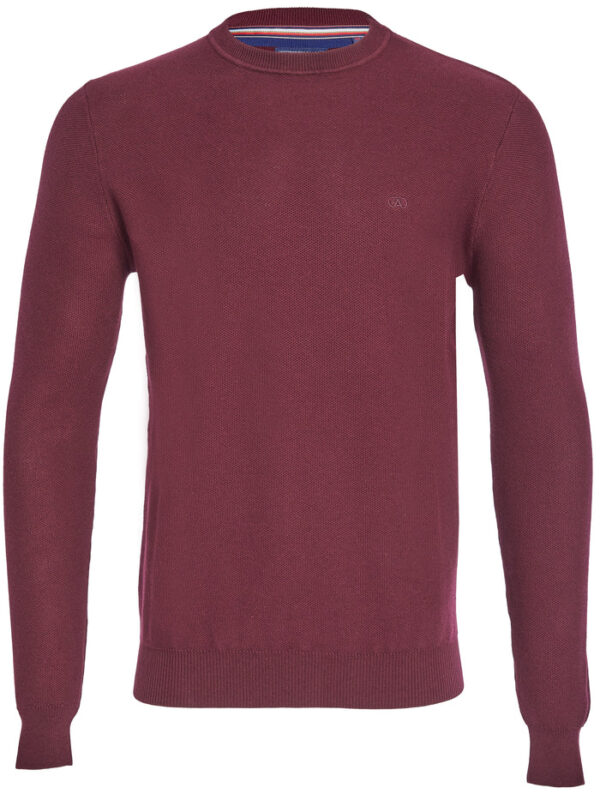 Andre Hook Crew-neck - Burg