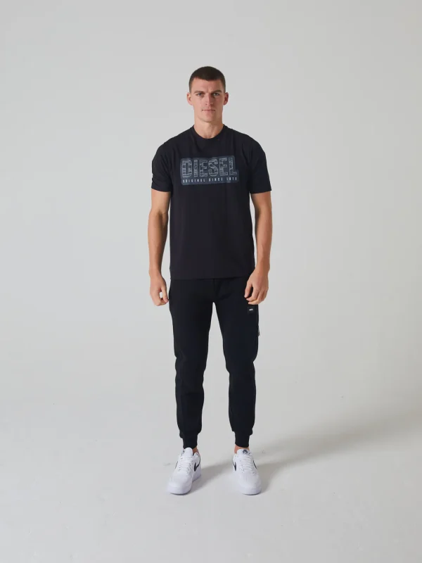 Diesel Kurd Tee - New Black - Image 2