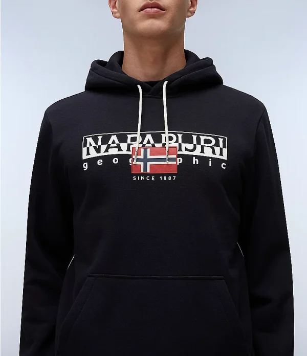 Napapijri Aylmer Winter Hoodie - Black - Image 3