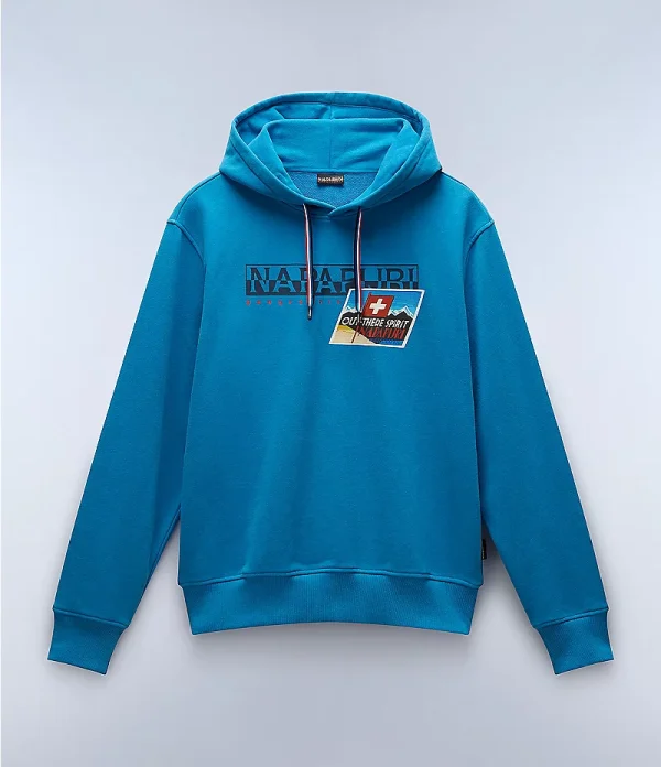 Napapijri Portalet Hoodie - Blue