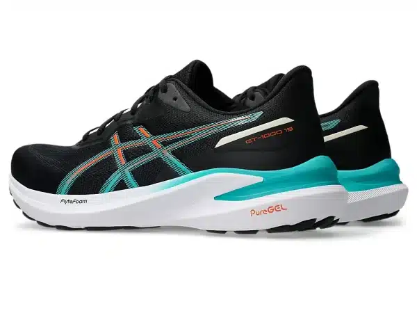 Asics GT-1000 13 - Black / Wave Teal - Image 4