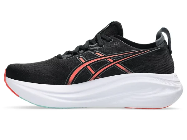 Asics Gel Nimbus 27 - Black/Coral Reef - Image 2