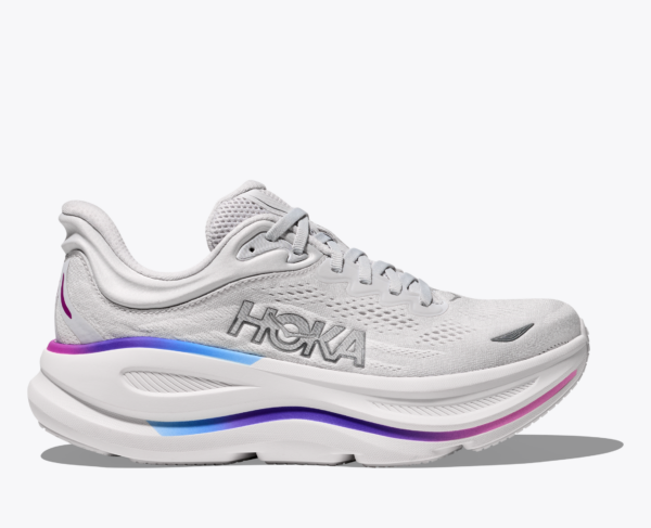Hoka Bondi 9 - Cosmic Grey / White