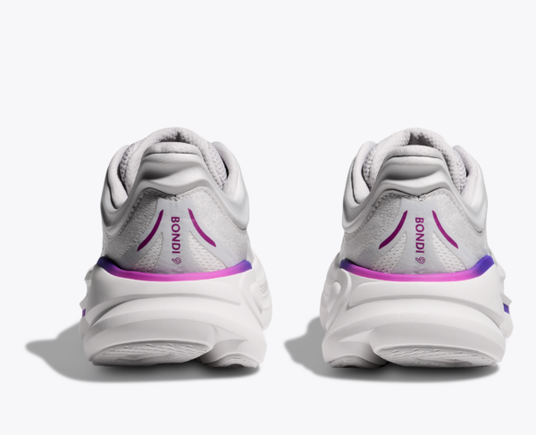 Hoka Bondi 9 - Cosmic Grey / White - Image 7