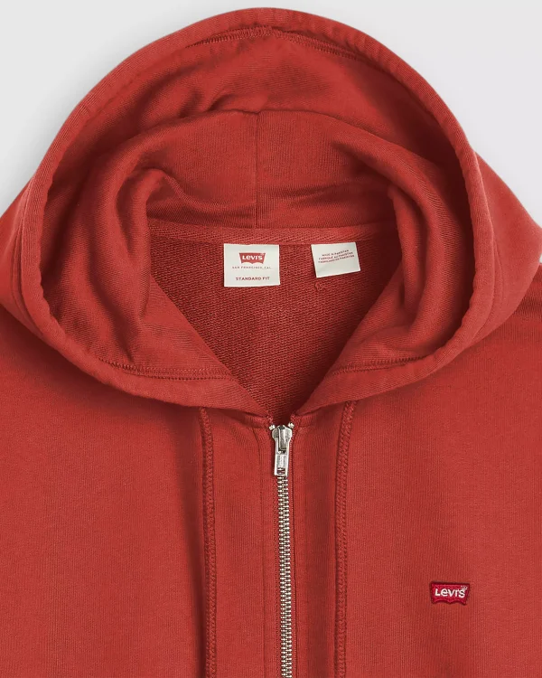 Levi’s New Original Zip-up Hoodie - Ketchup - Image 5