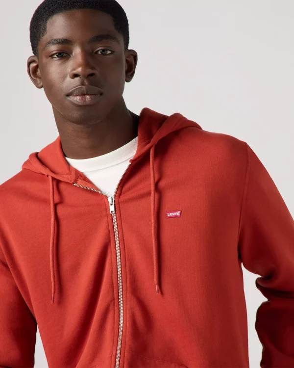 Levi’s New Original Zip-up Hoodie - Ketchup - Image 4