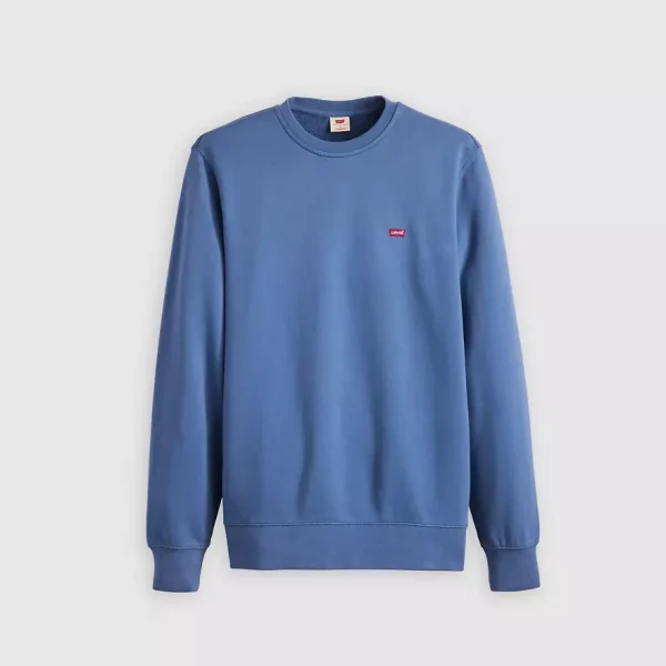 Levi’s Original Housemark Crewneck Sweatshirt - French Blue