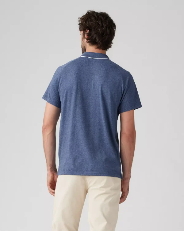Levi’s Shoreline Tech Polo - Dark Blue - Image 4