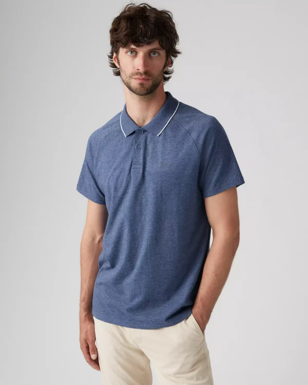 Levi’s Shoreline Tech Polo - Dark Blue - Image 2