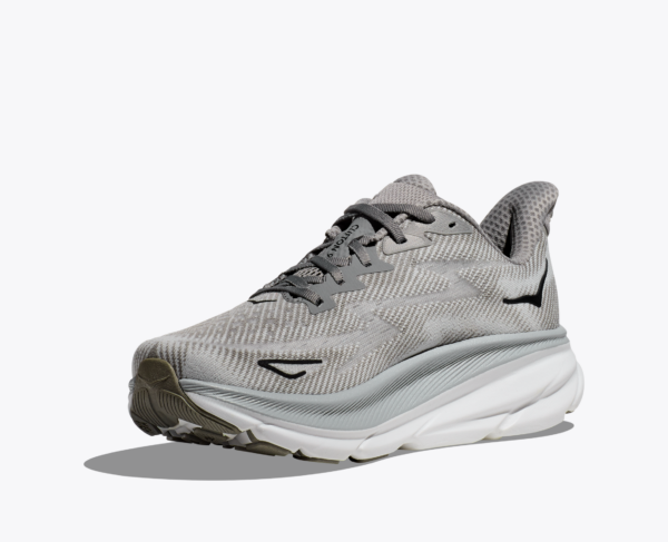 Hoka Clifton 9 - Harbor Mist / Black - Image 4