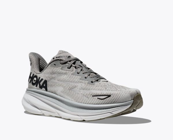 Hoka Clifton 9 - Harbor Mist / Black - Image 5