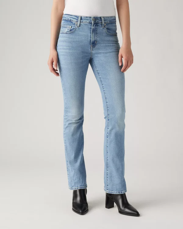 Levi’s 725 High Rise Bootcut Jeans - Blue Wave Light - Image 2