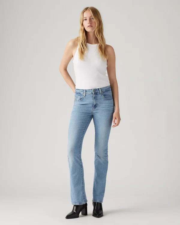 Levi’s 725 High Rise Bootcut Jeans - Blue Wave Light