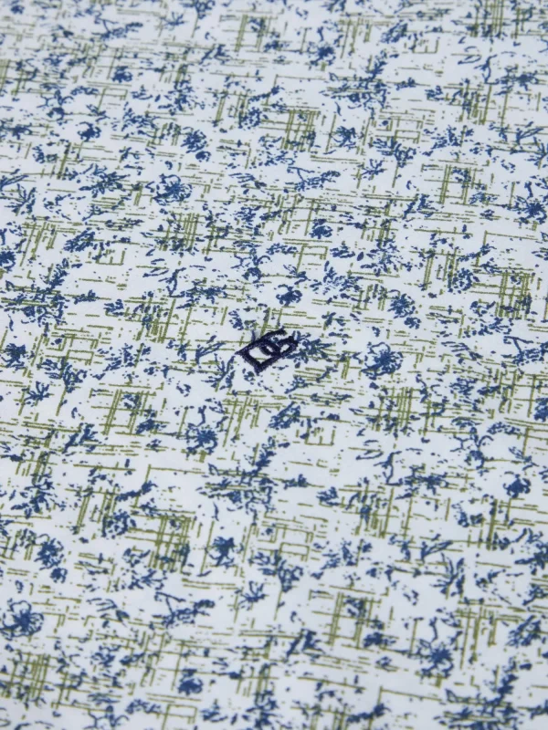 DG's Drifter Green Regular Short Sleeve Casual Shirt - Image 4