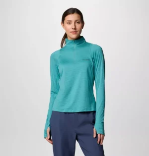 Columbia Weekend Ascent Half Zip - Teal