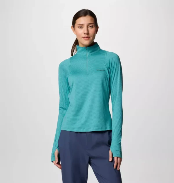 Columbia Weekend Ascent Half Zip - Teal