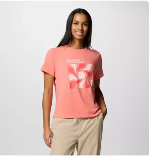 Columbia Sun Trek III Graphic Technical T-Shirt - Wavy Rays