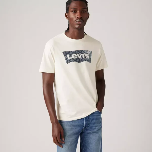 Levi’s Graphic Tee Off White