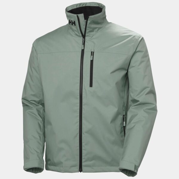 Helly Hansen Crew Midlayer Sailing Jacket 2.0 - Grey Cactus - Image 7
