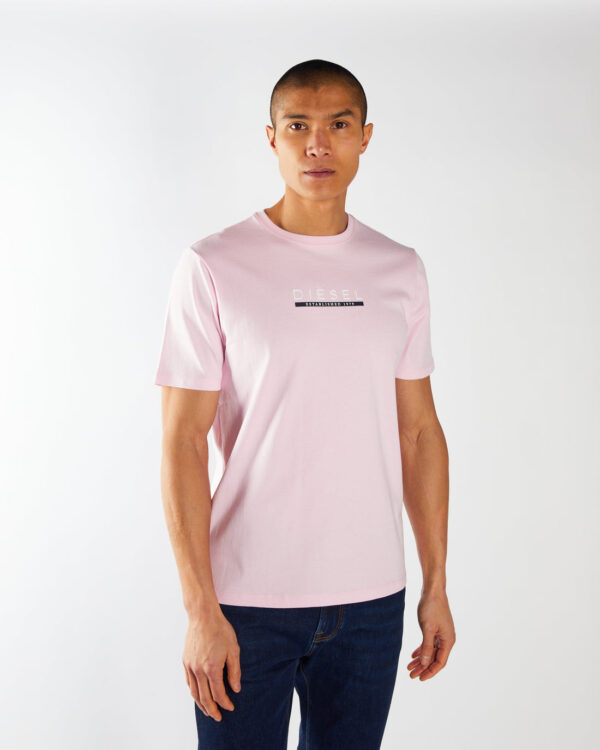 Diesel Rylan T-shirt Lilas Pink - Image 2