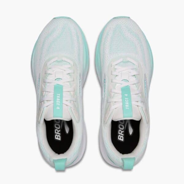 Brooks Trace 4 - Bright White/Limpet/Oyster - Image 4