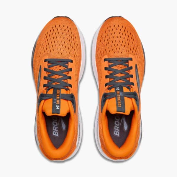 Brooks Adrenaline GTS 24 - Orange/Ebony/Country Blue - Image 4