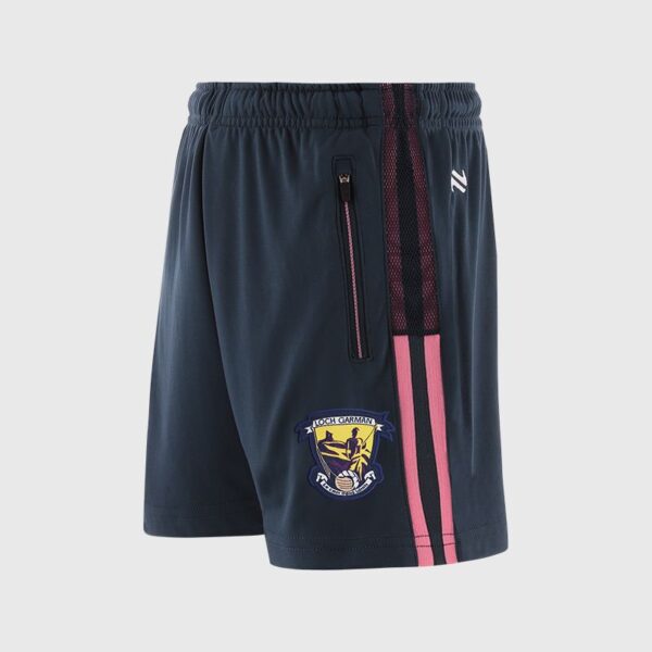 O'Neills Wexford GAA Nepal Shorts - Marine / Pink / White