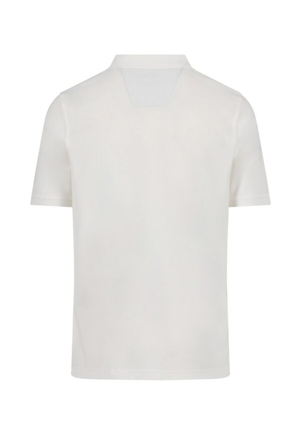 Fynch Hatton Premium cotton polo shirt - White - Image 5