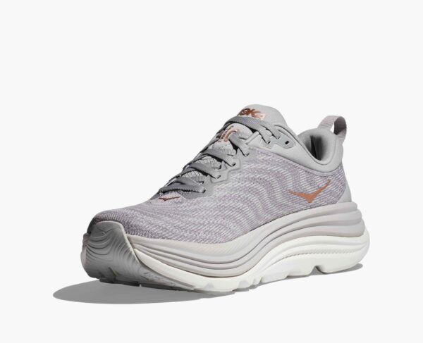 Hoka Gaviota 5 - Harbor Mist / Rose Gold - Image 6