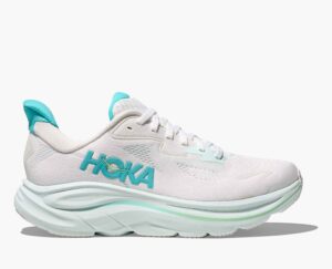 Hoka Clifton 10 - White / Cielo blue