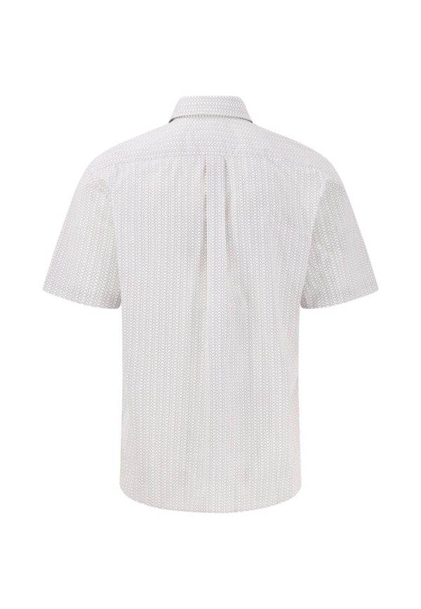 Fynch Hatton Short-sleeved cotton shirt - Yellow - Image 6