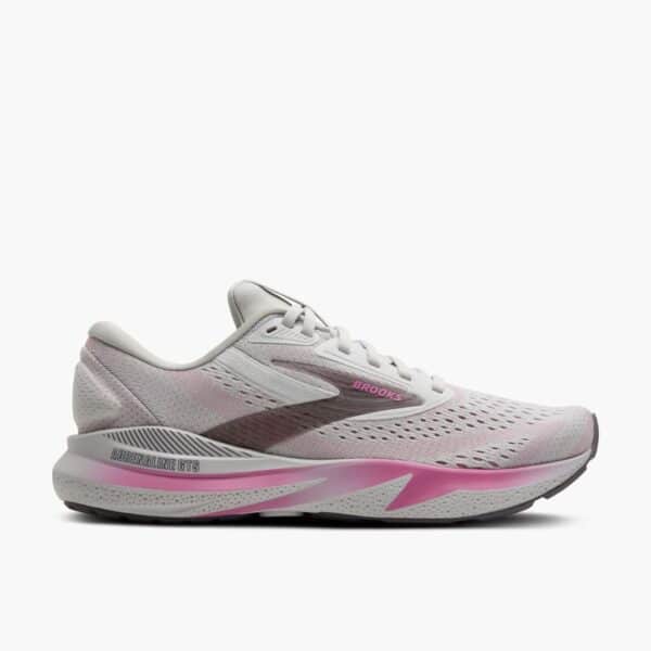 Brooks Adrenaline GTS 24 - Oyster/Excalibur/Pink