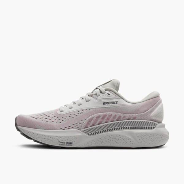 Brooks Adrenaline GTS 24 - Oyster/Excalibur/Pink - Image 2