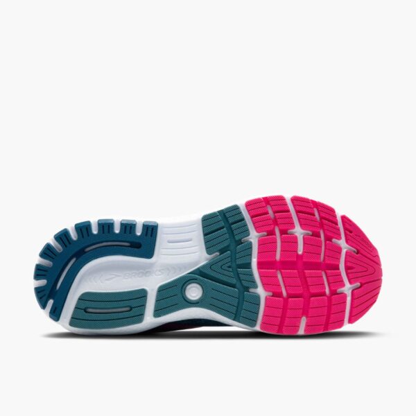 Brooks Ghost 16 GTX -  Moroccan Blue/Pink/Yellow - Image 6