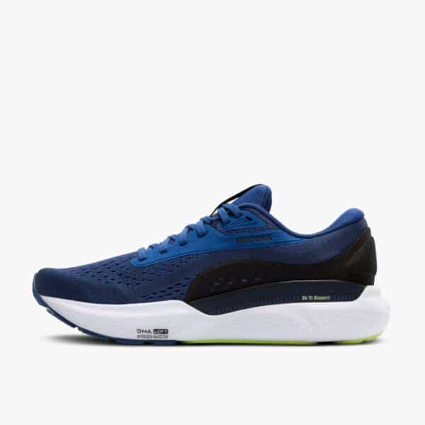 Brooks Adrenaline GTS 24 - Navy Peony/Black/Acid Lime - Image 2