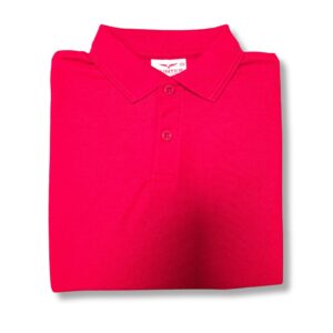 Short Sleeve Red Polo